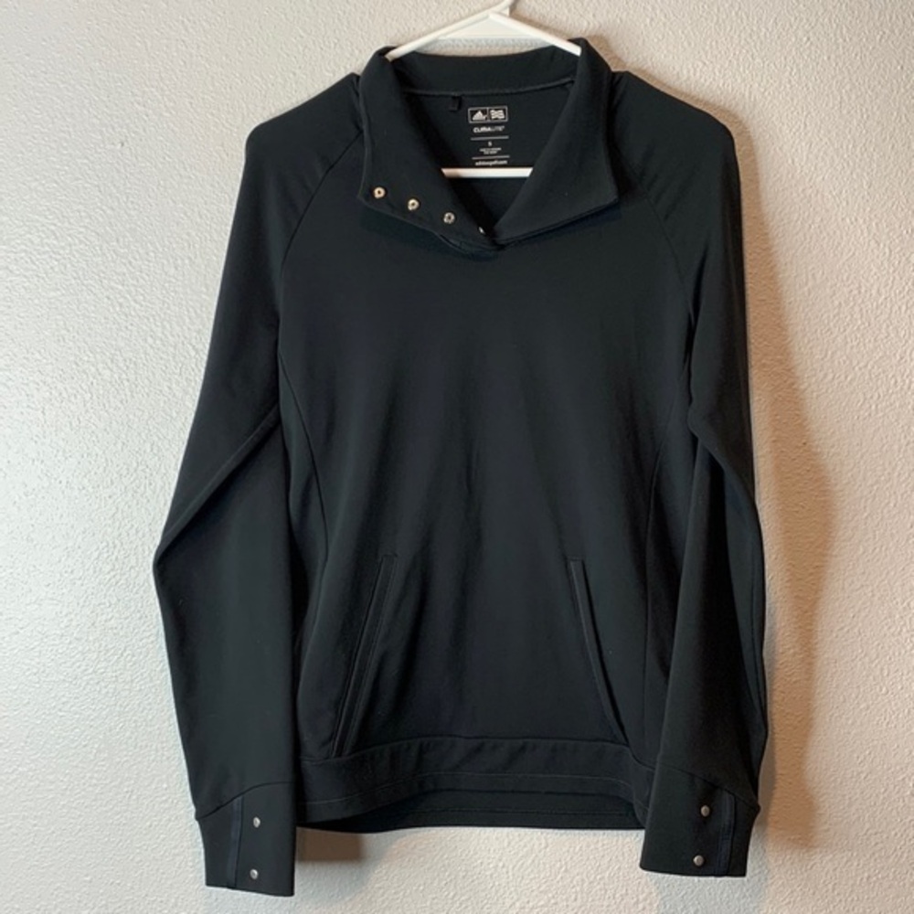 Adidas ClimaLite Black Pullover size Small